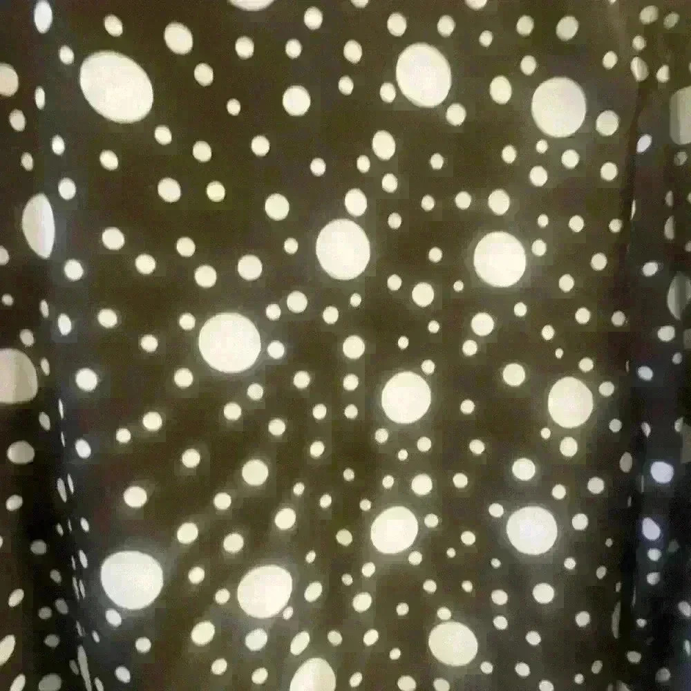 Who What Wear navy blue and lighter blue polka dot dress size Medium. Worn once. - Picture 5 of 7